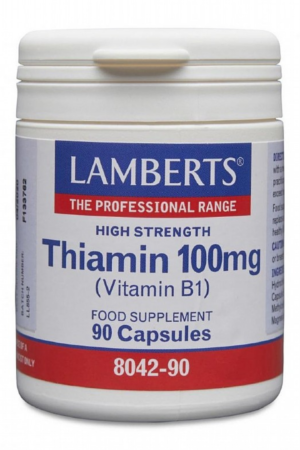 Lamberts Vitamin B1 - Thiamin 100mg 90's